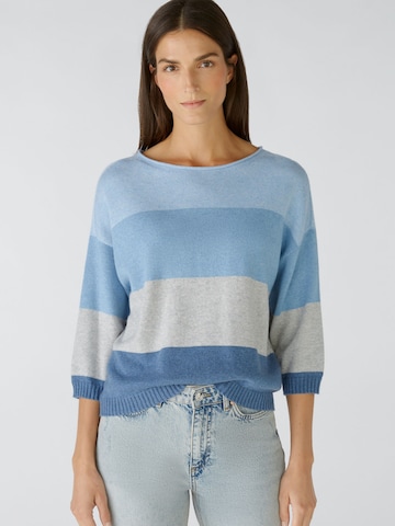 OUI Pullover in Blau: Vorderseite