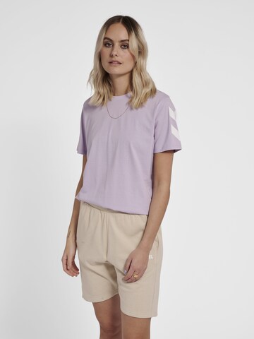 Hummel Functioneel shirt 'LEGACY CHEVRON' in Lila