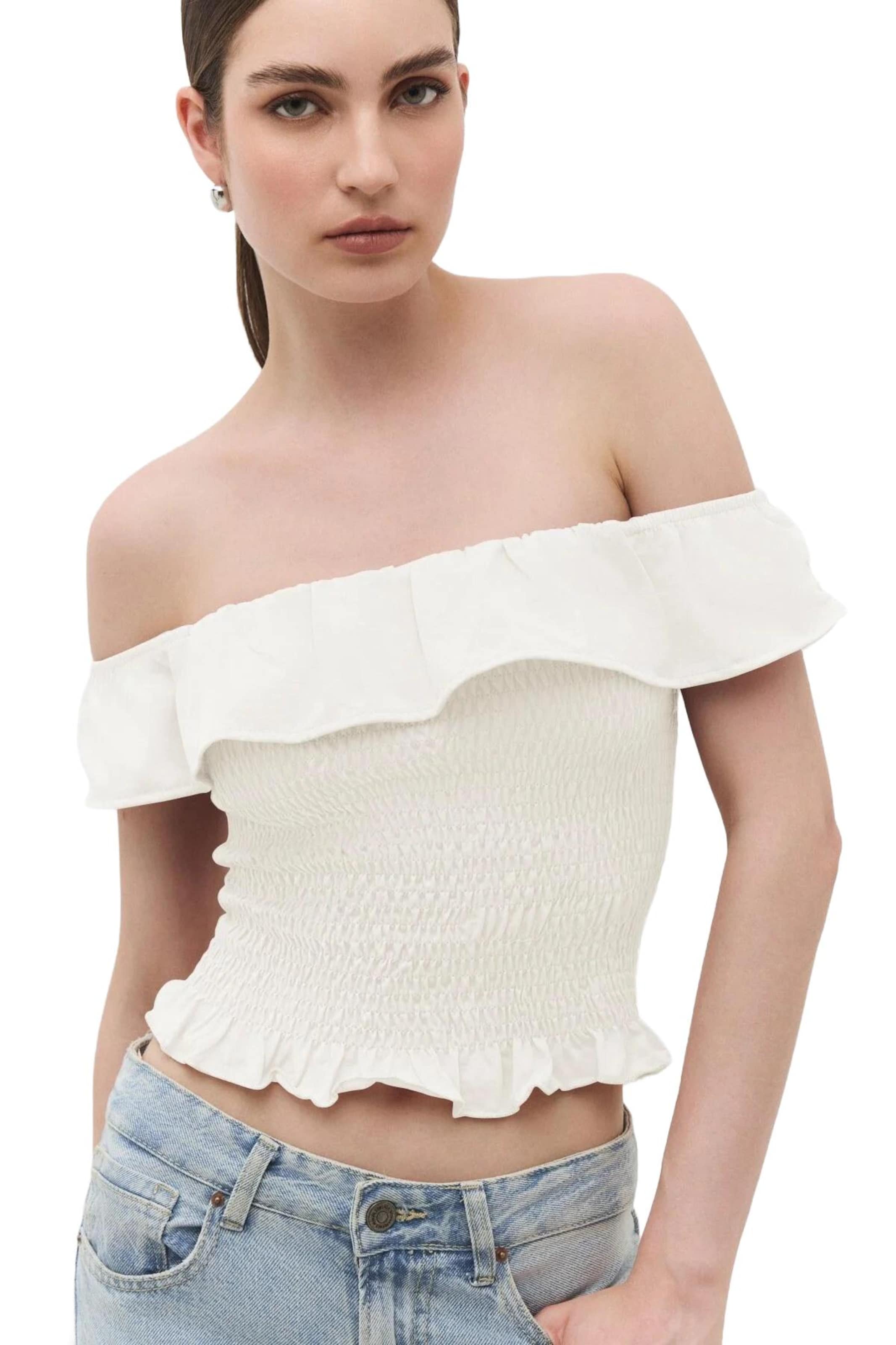 No Matter What Shirt in Beige: front