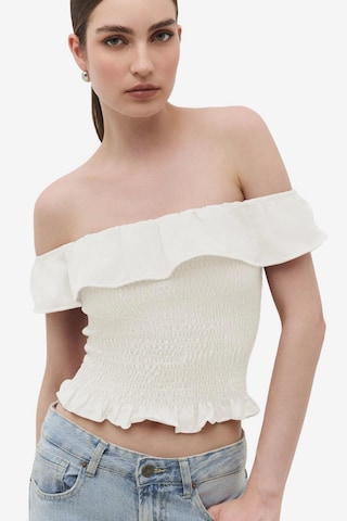 No Matter What Shirt in Beige: front