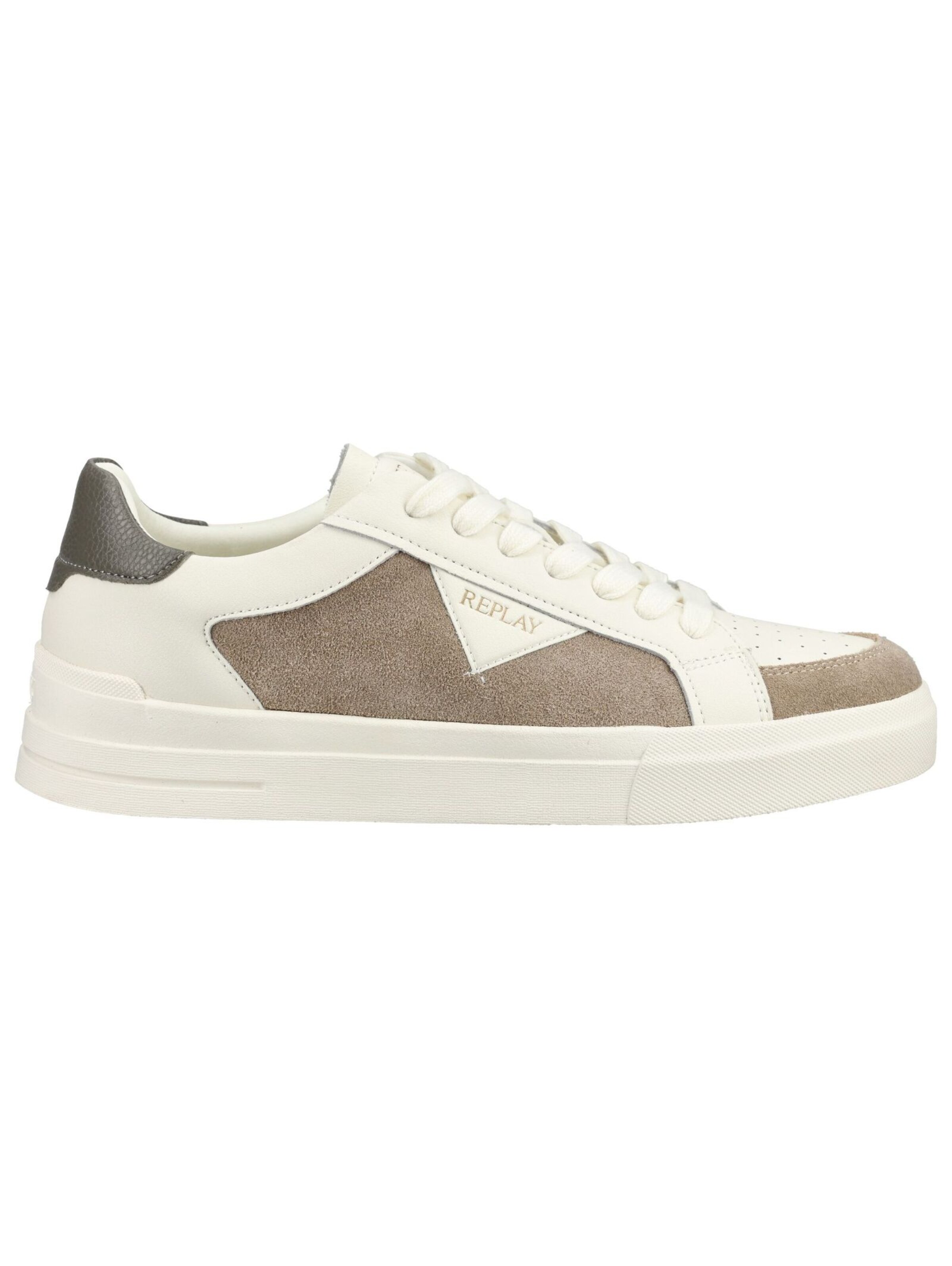 REPLAY Sneakers laag in Beige