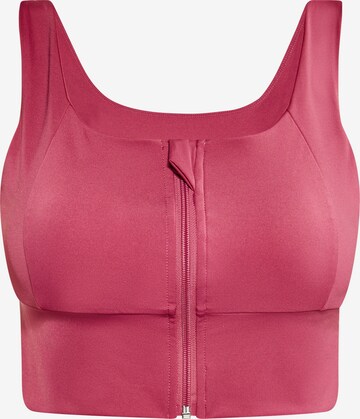 IZIA Bralette Top in Pink: front