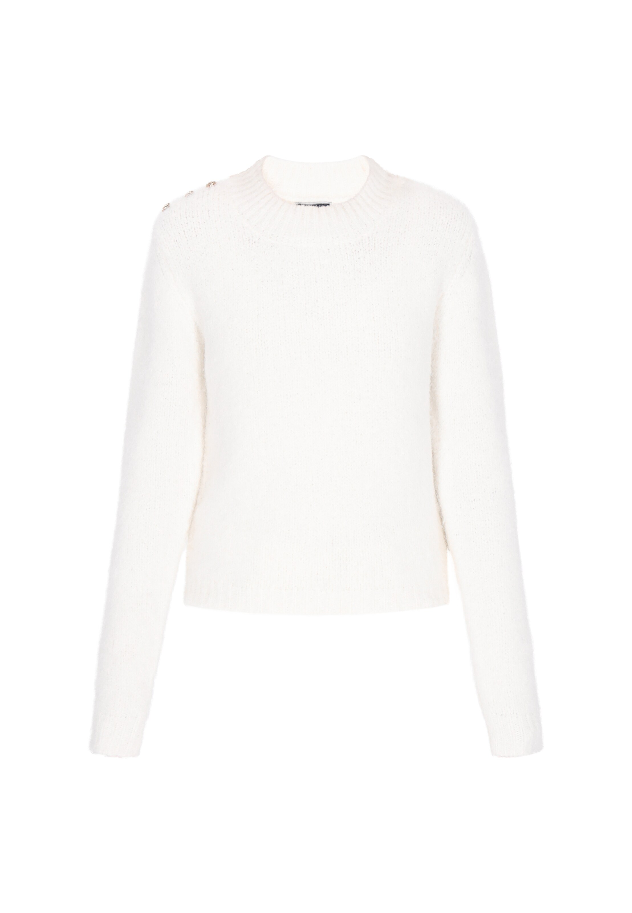 DreiMaster Maritim Pullover in Weiß: Vorderseite