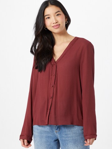 ABOUT YOU Blouse 'Hanna' in Rood: voorkant