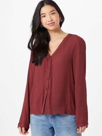 ABOUT YOU Blouse 'Hanna' in Rood: voorkant