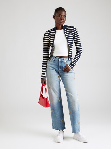 Tommy Jeans Knit cardigan in Blue