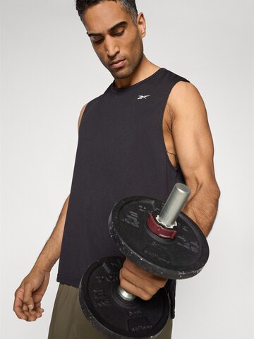Reebok - Camiseta funcional 'BARKLEY EASY FIT' en negro