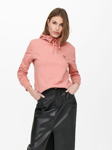 ONLY Sweatshirt 'Noomi' in Orange: Vorderseite