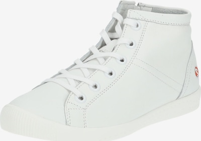 Softinos Sneaker in neonrot / weiß, Produktansicht