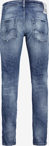 Slimfit Jeans 'Glenn Rock' de la JACK & JONES pe albastru