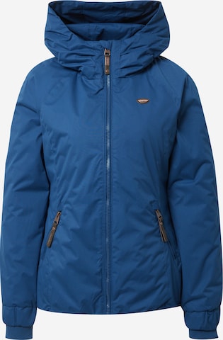 Ragwear Between-Season Jacket 'Dizzie' in Blue: front