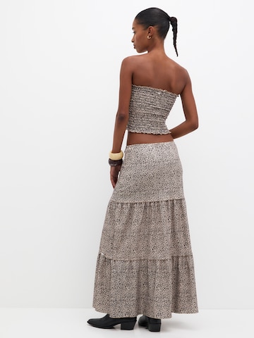 Jupe Pull&Bear en beige
