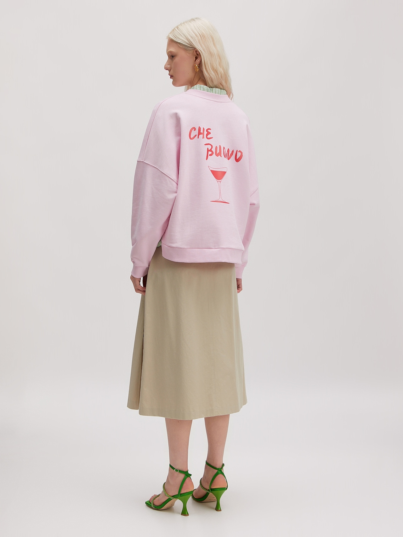 EDITED Sweatshirt 'Natacha' Rosa