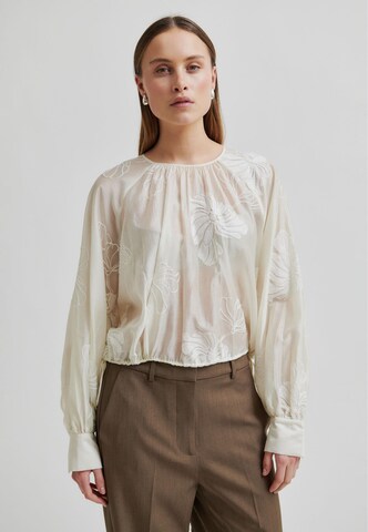 SECOND FEMALE Blouse 'Veria' in White: front