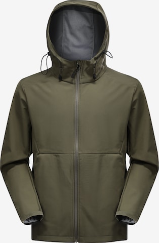 Youthup Outdoorjacke in Grün: Vorderseite