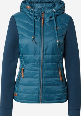 Ragwear Between-season jacket 'Lucinda' in Blue: front