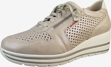 Baskets basses 'Abby' MEPHISTO en gris : devant