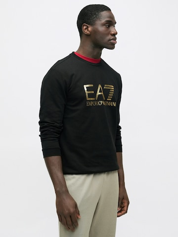 EA7 Emporio Armani Mikina – černá