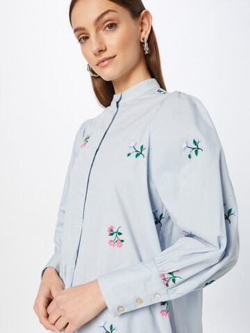 Y.A.S Shirt Dress 'Juvela' in Blue