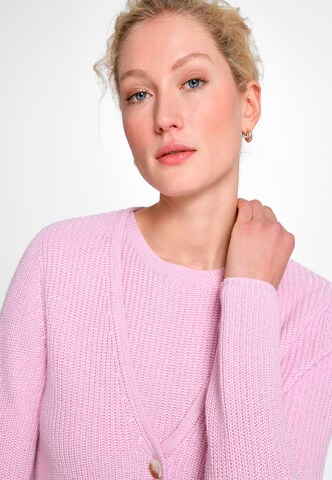 include Knit Cardigan in Pink