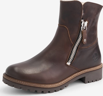 Travelin Ankle Boots in Brown: front