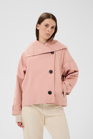 InWear Between-season jacket 'Perry' in Pink: front