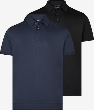 Ragman Shirt 'Basic' in Blue: front