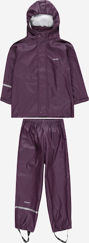 CeLaVi Athletic Suit in Purple: front