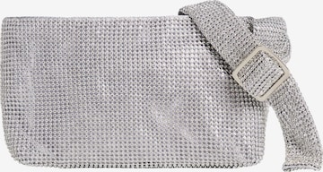 Bershka Schultertasche in Silber: predná strana