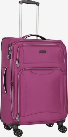 D&N Suitcase Set in Purple