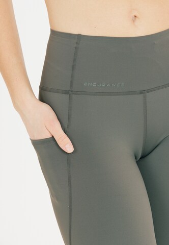 ENDURANCE Regular Sports trousers 'TATHER' in Green