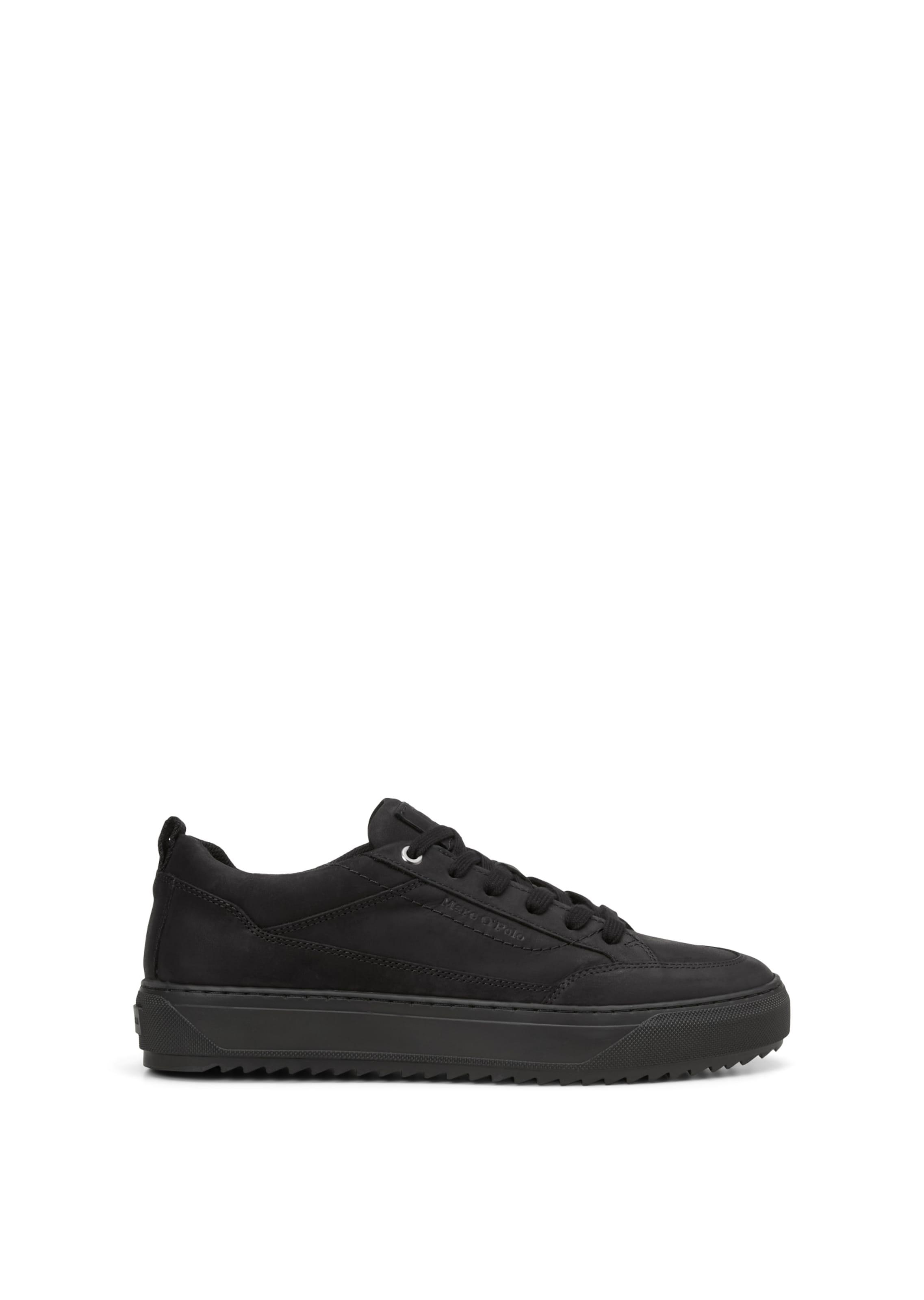 Marc O'Polo Schnürschuh in Schwarz: Vorderseite