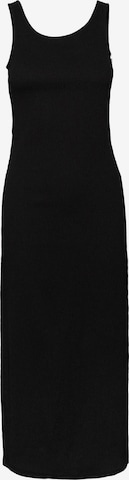PIECES فستان 'Luna' بلون أسود: الأمام
