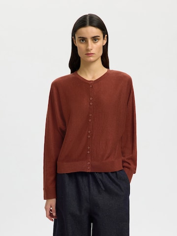 SELECTED - Cárdigan en rojo: frente