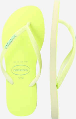 Tongs HAVAIANAS en vert