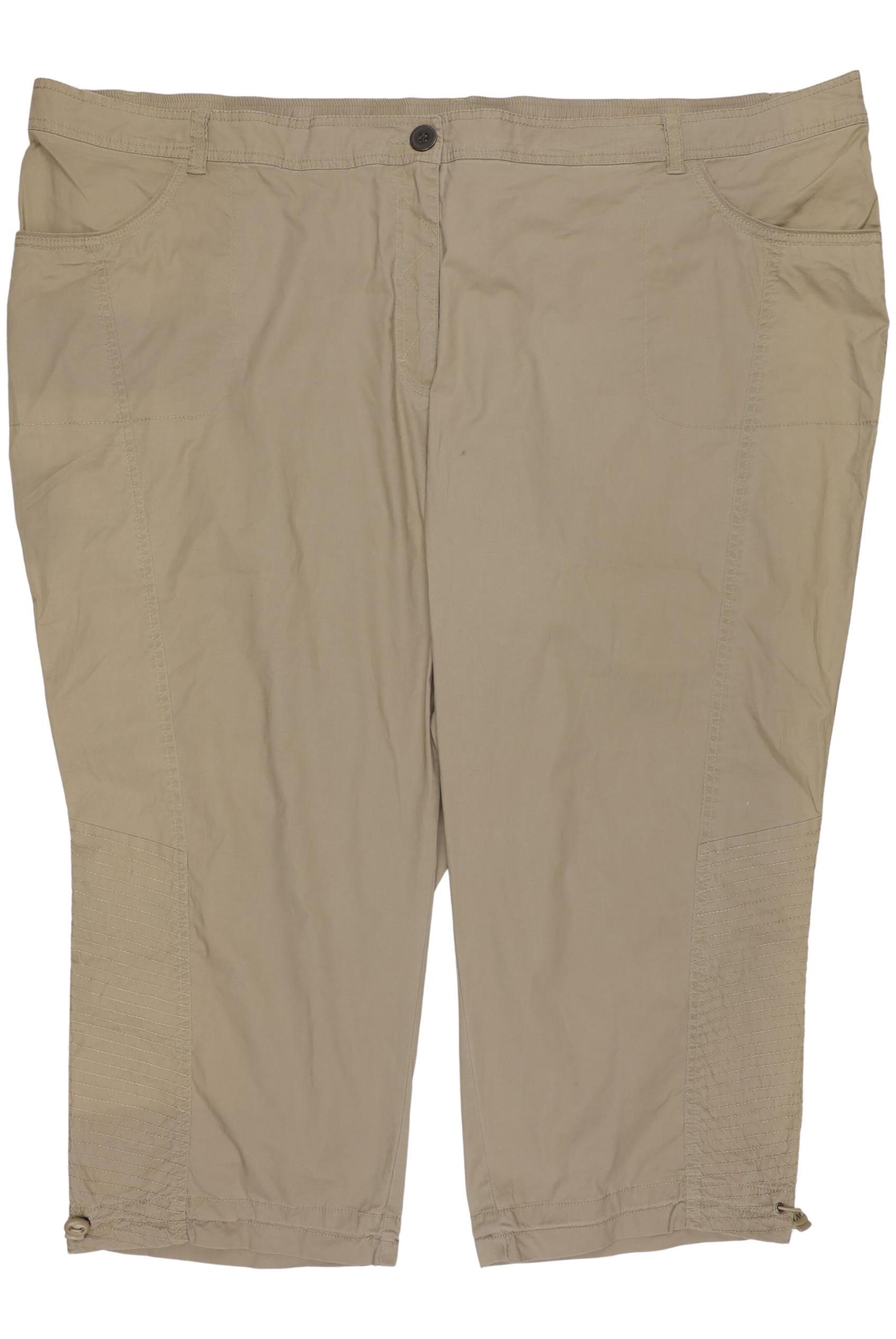 Ulla Popken Stoffhose 10XL in Beige: Vorderseite