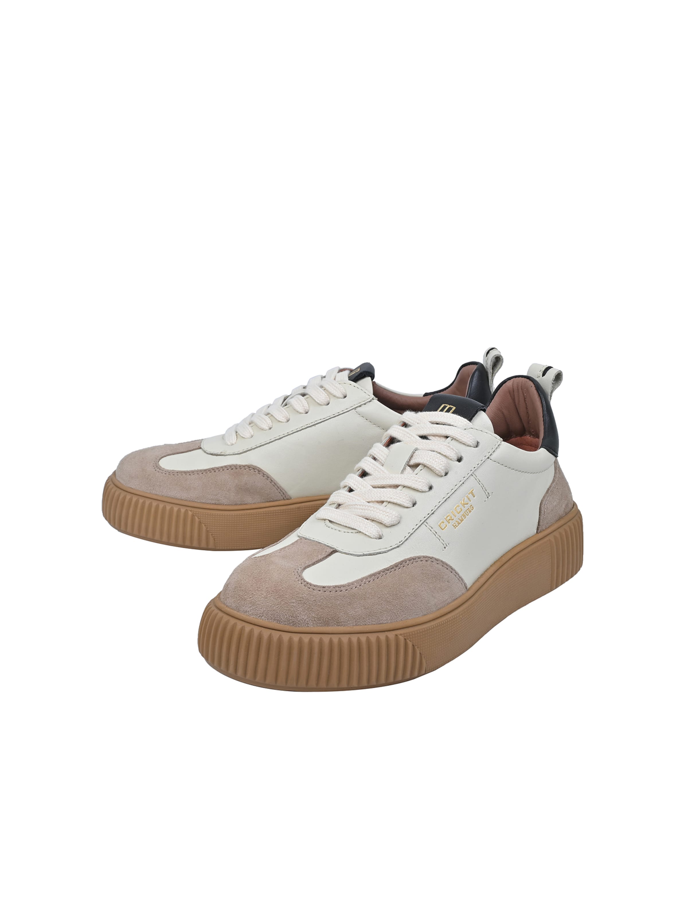 Crickit Platform trainers ' ULA ' in Beige
