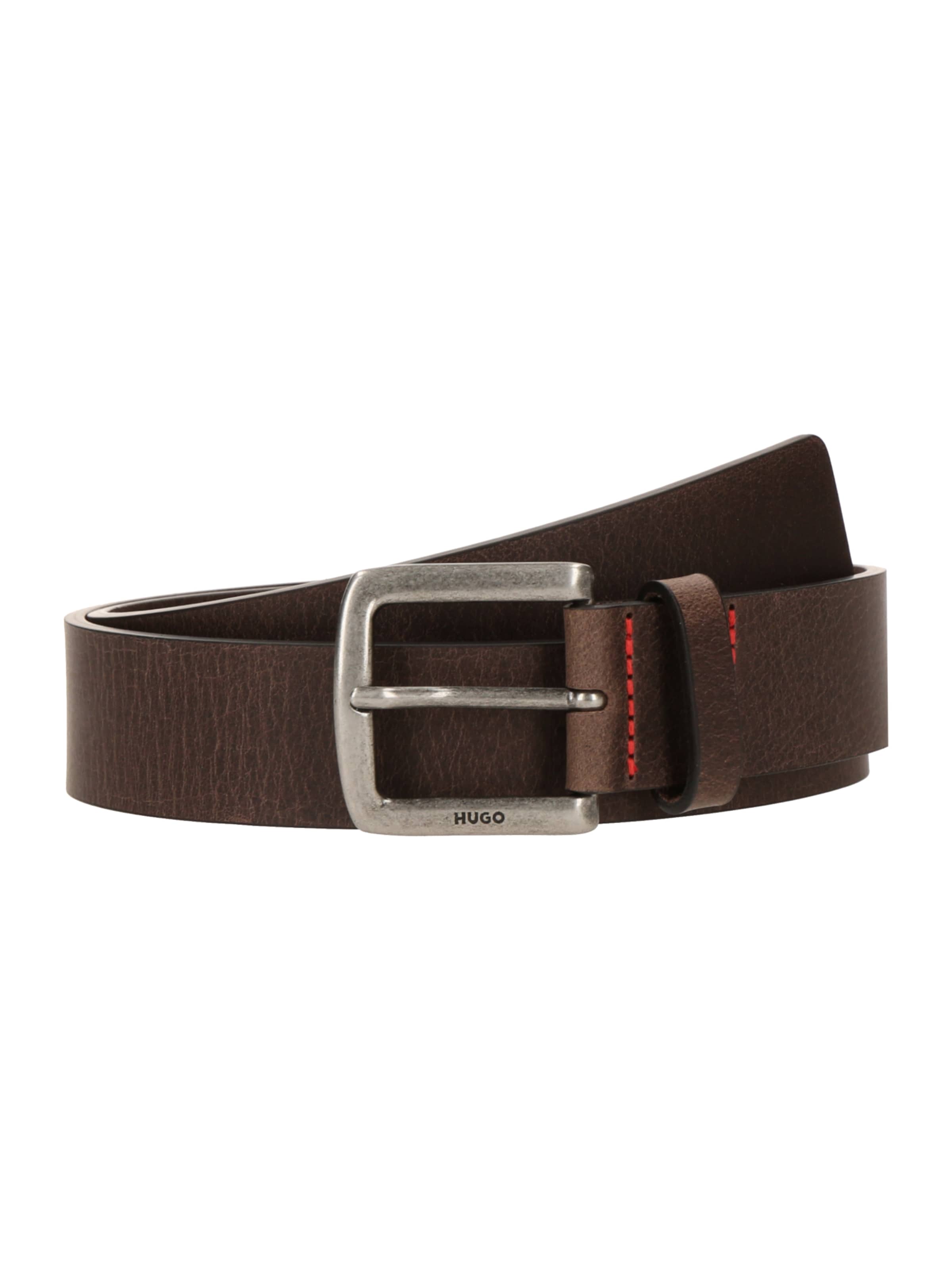 HUGO Belt 'Gordy' in Brown: front