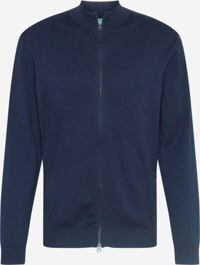 UNITED COLORS OF BENETTON Gebreid vest in de kleur Donkerblauw, Productweergave