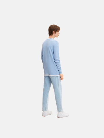 TOM TAILOR DENIM Pullover in Blau