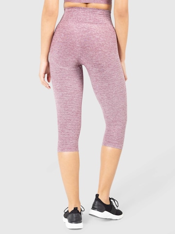 Smilodox Skinny Workout Pants 'Anita' in Purple