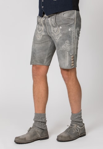 STOCKERPOINT Regular Traditional Pants 'Artur' in Grey