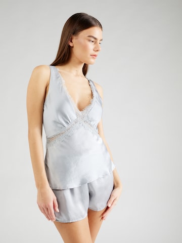 Women' SecretKratke hlače za spavanje - srebro boja: prednji dio