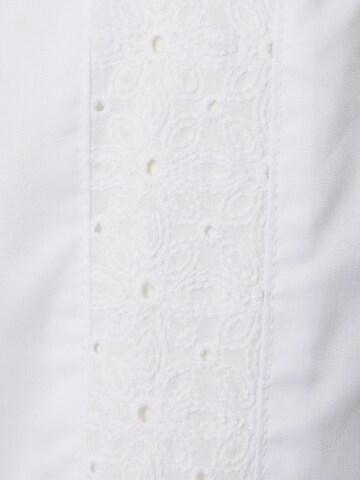 SPIETH & WENSKY - Blusa tradicional 'Witta' en blanco