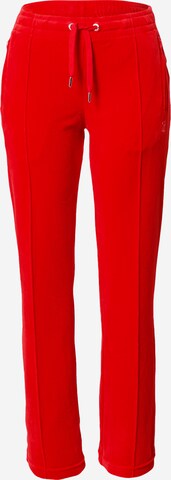 Pantalon 'Tina' Juicy Couture en rouge : devant