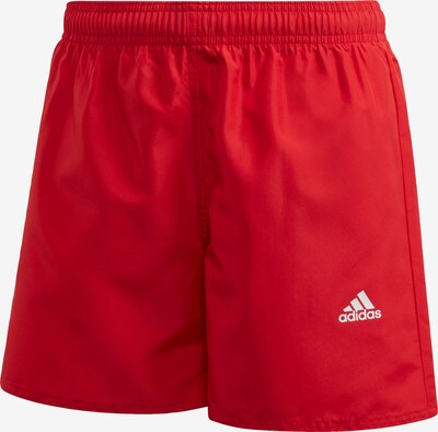ADIDAS PERFORMANCE Athletic Swimwear in mottled red / White, Item view