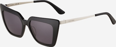 Calvin Klein Sunčane naočale u crna / srebro, Pregled proizvoda