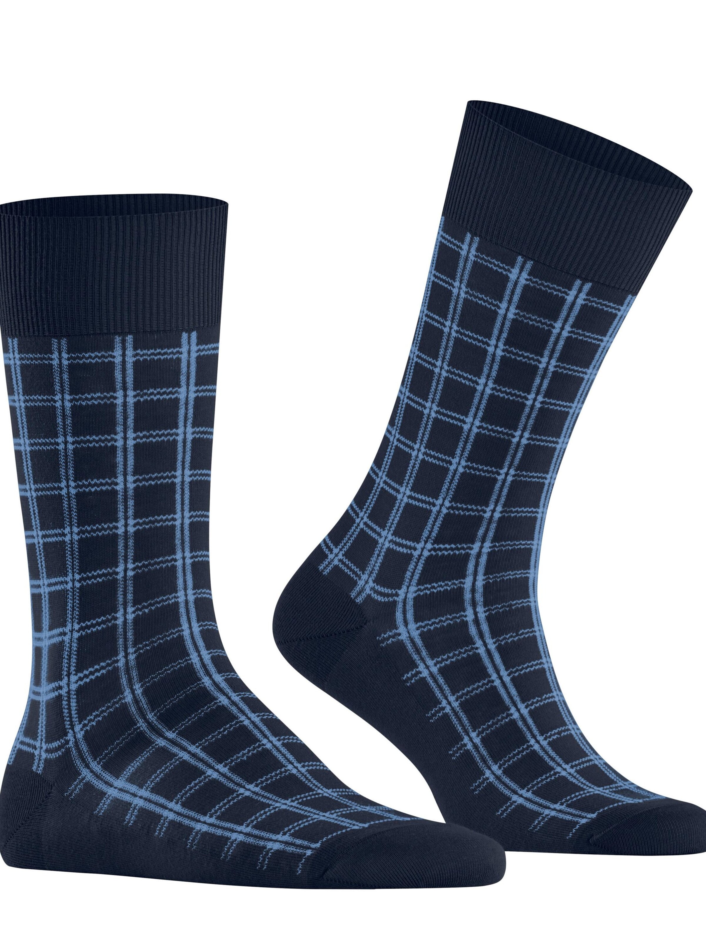 FALKE Modern Tailor in Blau: Vorderseite