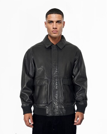 trueprodigy Lederjacke ' Ryder ' in Schwarz