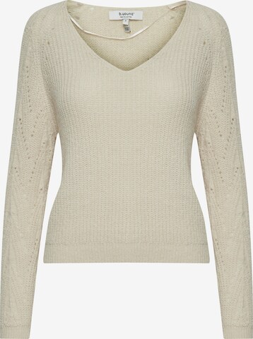 b.young Sweater 'MIKKA ' in Beige: front